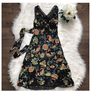 Kate Moss Paisley & Lace Dress